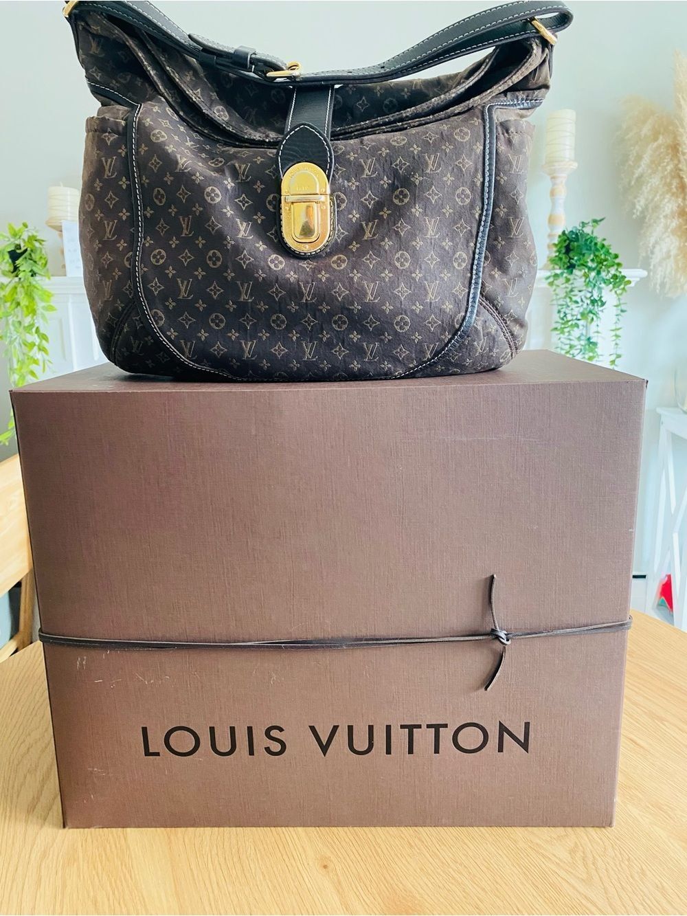 🛍️Louis Vuitton Authentic Monogram Idylle Romance MM Shoulder Bag France 2010